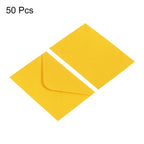 50/100Pcs Mini Paper Envelopes 10x7cm Mini Gift Greeting Card Business Card Envelope Western Envelopes for Wedding Invitation