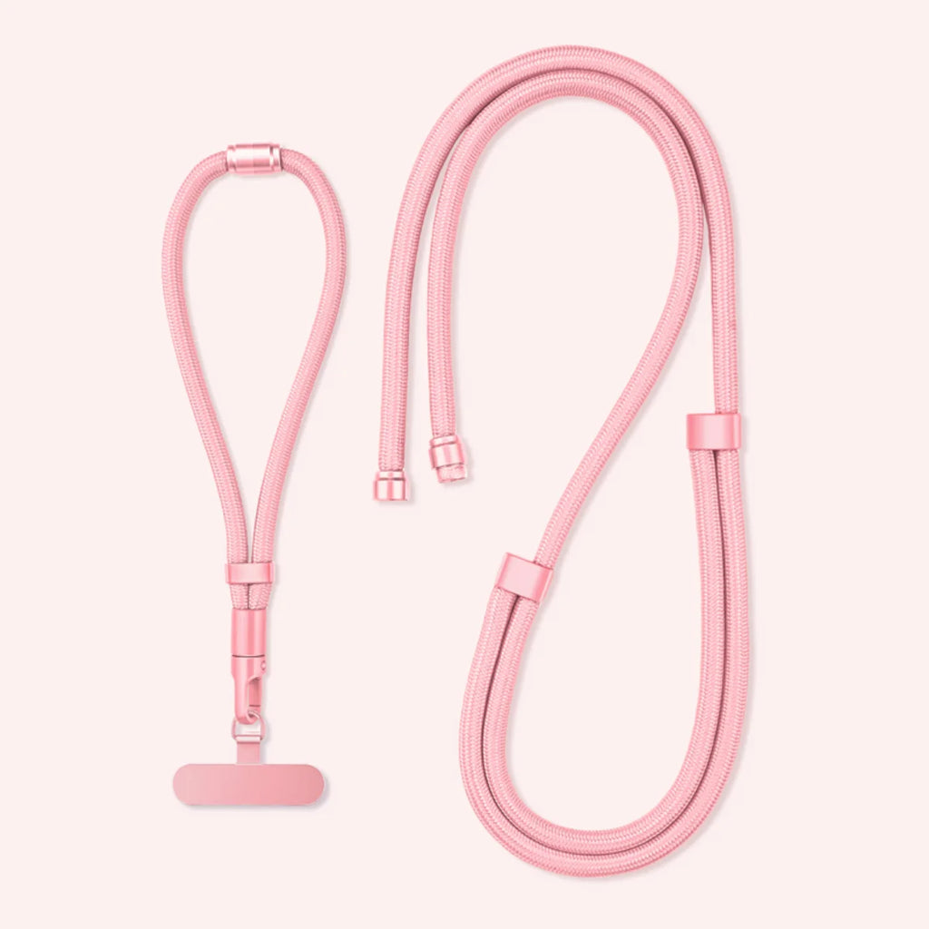 3-in-1 Switchable Mobile Phone Lanyard Adjustable Length Universal Mobile Phone Case Strap
