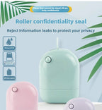 Ceramic Blade Theft Protection Roller Stamp for Privacy Confidential Data Guard Your Security Stamp Roller Privacy Seal Roller