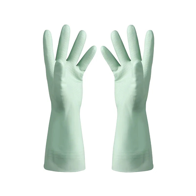 Kitchen Dishwashing Gloves Thickened Durable Waterproof Cleaning Housework Women'S Laundry Latex Rubber Gloves #3342