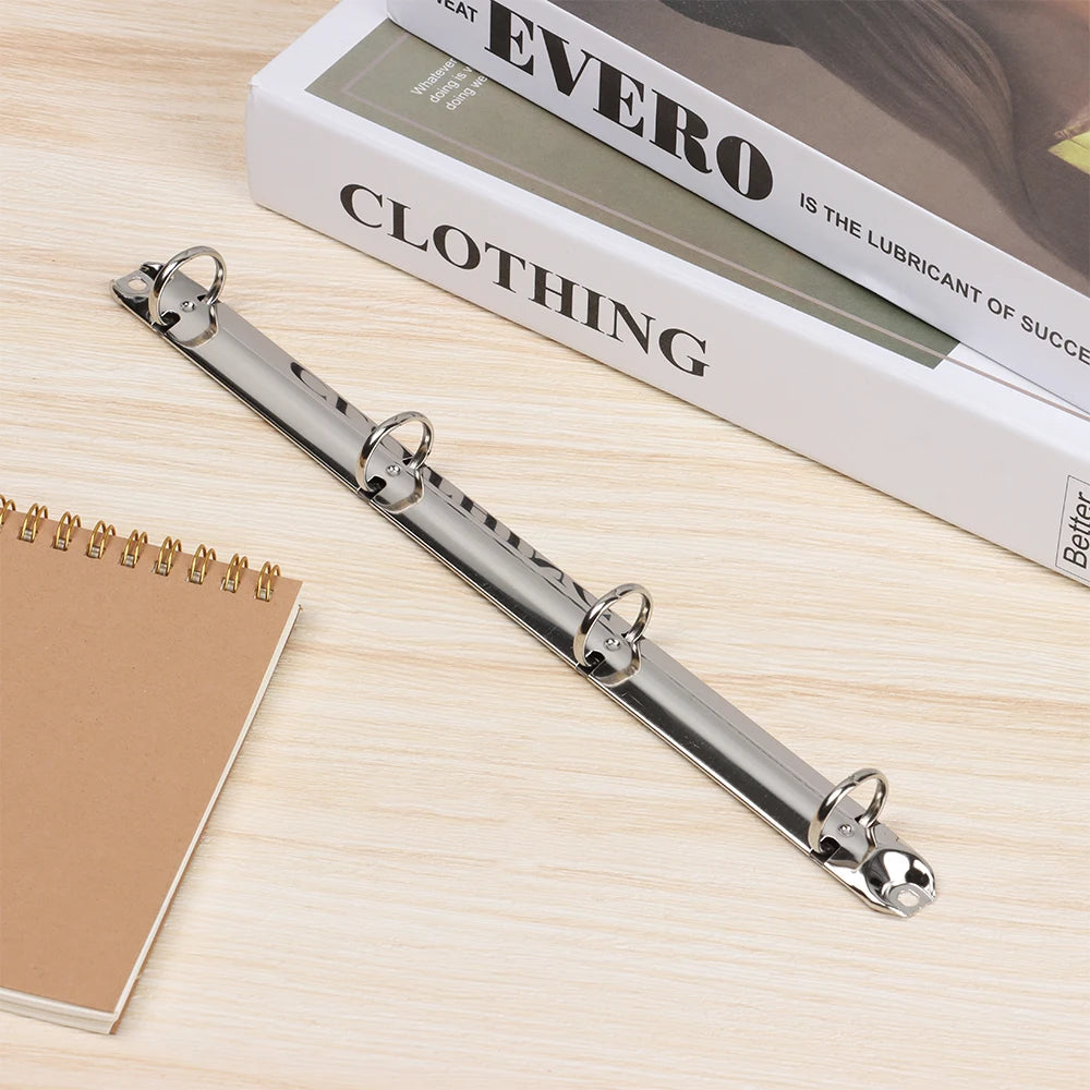Metal Loose-leaf Binding Clip Colorful Spiral Binder File Folder DIY Album Diary Clips Ring For A4/B5/A5/A6/A7 Notebook Binder