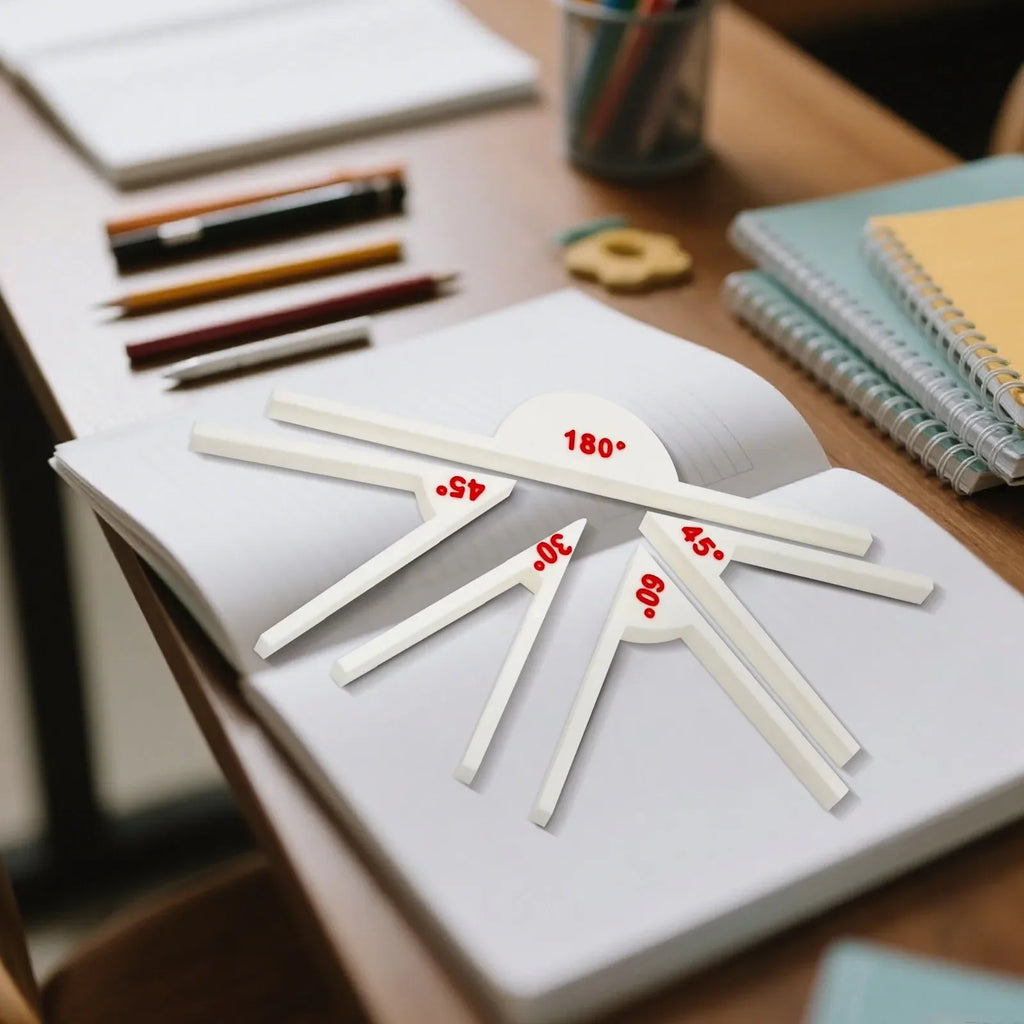 Geometric Angle Demonstration Tool Set Practical Math Teaching Aids School Classroom Learning Measuring Supplies Geometry Tool