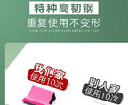 50Pcs Push Clip Stapler Staple Remover Binder Push Clamp Tape Dispenser Paper Clips Office Supplies Set Desktop Stapler Office