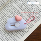 1pc Dopamine Cloud Mass Letter Opener Cartoon Cute Utility Knife Student Mini Box Cutter Hand-made Sharp