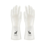 Durable Waterproof Housework Latex Cleaning Gloves for Kitchen Laundry Dishwashing, Wear Resistant Rubber