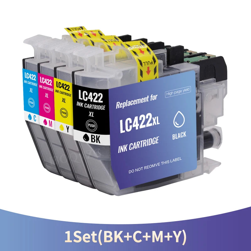 IBOQVZG LC422XL Ink Cartridges Suitable for Brother MFC-J5340DW MFC-J5740DW MFC-J5345DW MFC-J6540DW MFC-J6940DW Printer LC-422