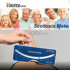 Scoliometer Medical Evaluation Measuring and Testing Meter for Diagnosis of Back and Spine Scoliosis in Adults Child Protractor