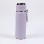 Stainless Steel Thermos Bottle 500ml/16.9oz And 600ml/20oz Vacuum Insulated Water Bottle With Handle Travel Insulated Cup