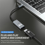 8K@60Hz USB C to DisplayPort 1.4 Adapter 4K@144Hz Thunderbolt 4/3 Converter Type C to DP For MacBook iPhone 15 16 17 iPad Laptop