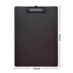A4 File Folder Clipboard Writing Pad Memo Clip Board Clips Test Paper Storage Organizer School Supplies Office Stationary