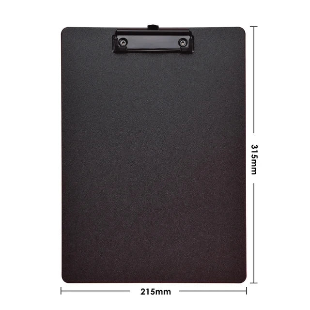 A4 File Folder Clipboard Writing Pad Memo Clip Board Clips Test Paper Storage Organizer School Supplies Office Stationary