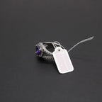 100PCS Round Rectangle Gold/Silver Edge Retail Supplies Display Tool Hanging Tags Jewelry Price Labels Jewellery Hangtags