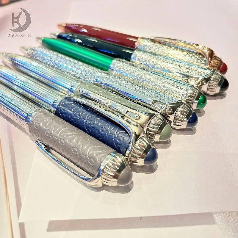 Luxury Back to School Gift Metal Twist Action Heavy Ballpoint Pen for Jewelry Watch