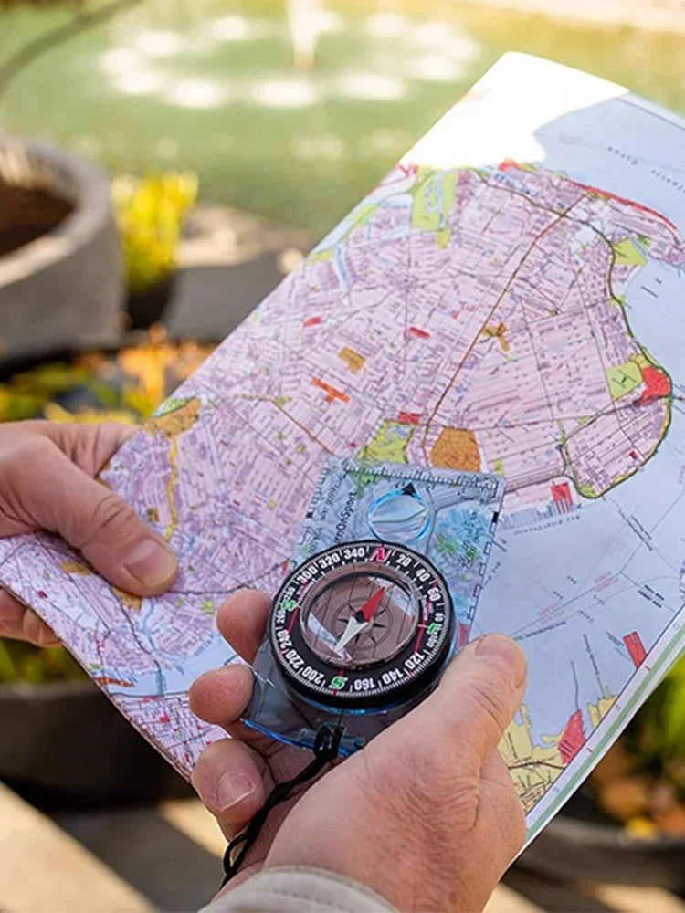 2026 News Hiking Backpack Directional Compass Outdoor Waterproof Professional Camping Compass Best Survival Gift For Map Reading