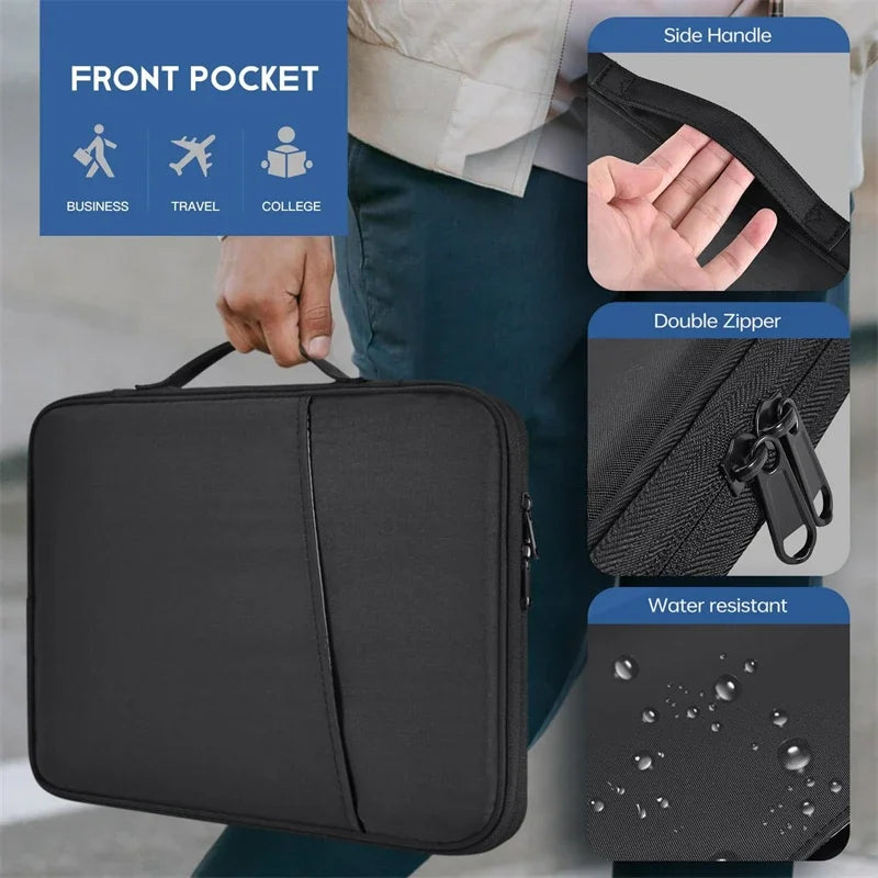 Waterproof Carrying Handle Bag Laptop Case for Macbook Neo 13 2026 Pro 16 15 14 12 Inch M4 M3 M5 Chip Mac Book Air Sleeve Cover