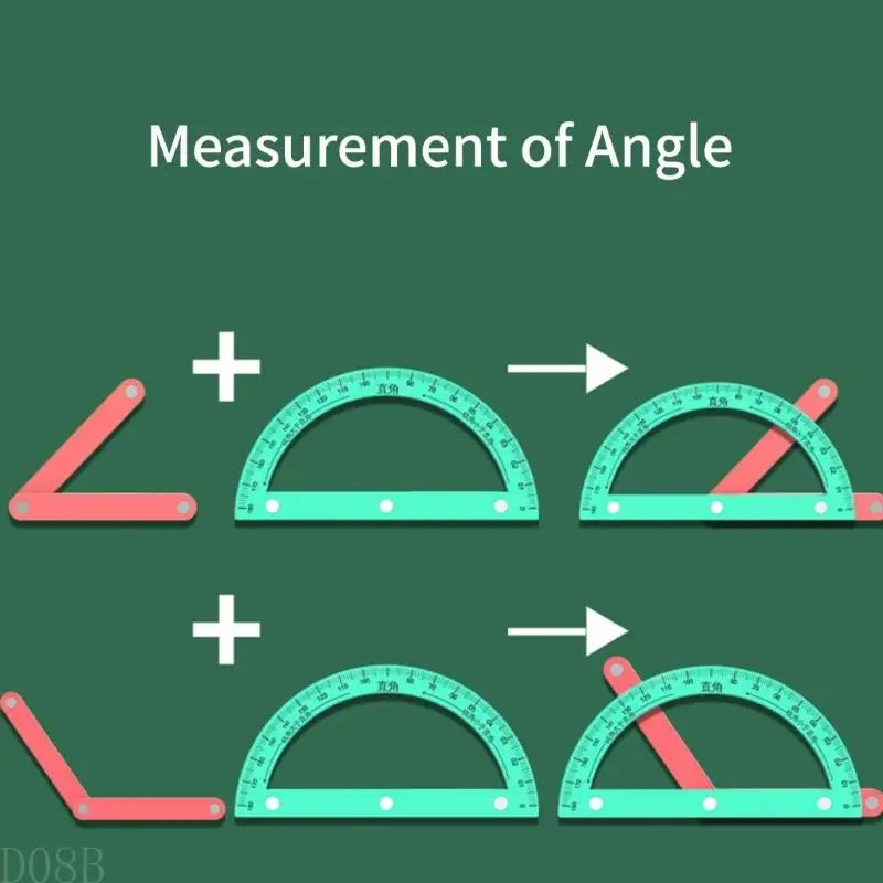 D08B Portable Geometry Demonstrator Teaching Aid For Constructing 2D Models In STEM Education Math Tools