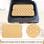 Air Fryer Parchment Paper for FG551 Ninja Foodi Smart XL 6-in-1 Indoor Grill Non-stick Perforated Airfryer Liner Baking Tools