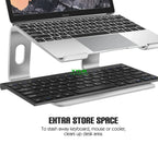 Laptop Stand Holder Aluminum Stand For MacBook Portable Laptop Stand Holder  Desktop Holder Notebook PC Computer Stand