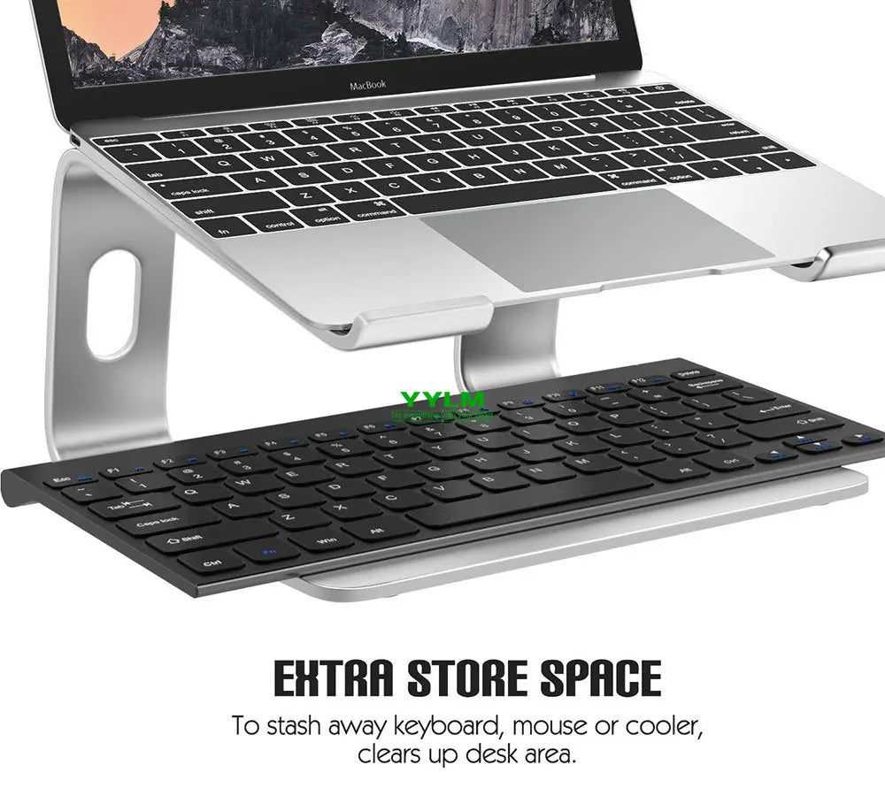 Laptop Stand Holder Aluminum Stand For MacBook Portable Laptop Stand Holder  Desktop Holder Notebook PC Computer Stand