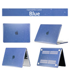 Glitter Laptop Case For Macbook 15 A1707 A2941 A2141 Laptop Case For Apple Macbook Case Bag For Air 13 A2681 A2337 A1466 A2338