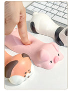 New Cute Animal Wrist Rest Support For Mouse Pad Computer Laptop Arm Rest For Desk Mouse Pad Wrist Rest Cat Dog Duck Panda Toys