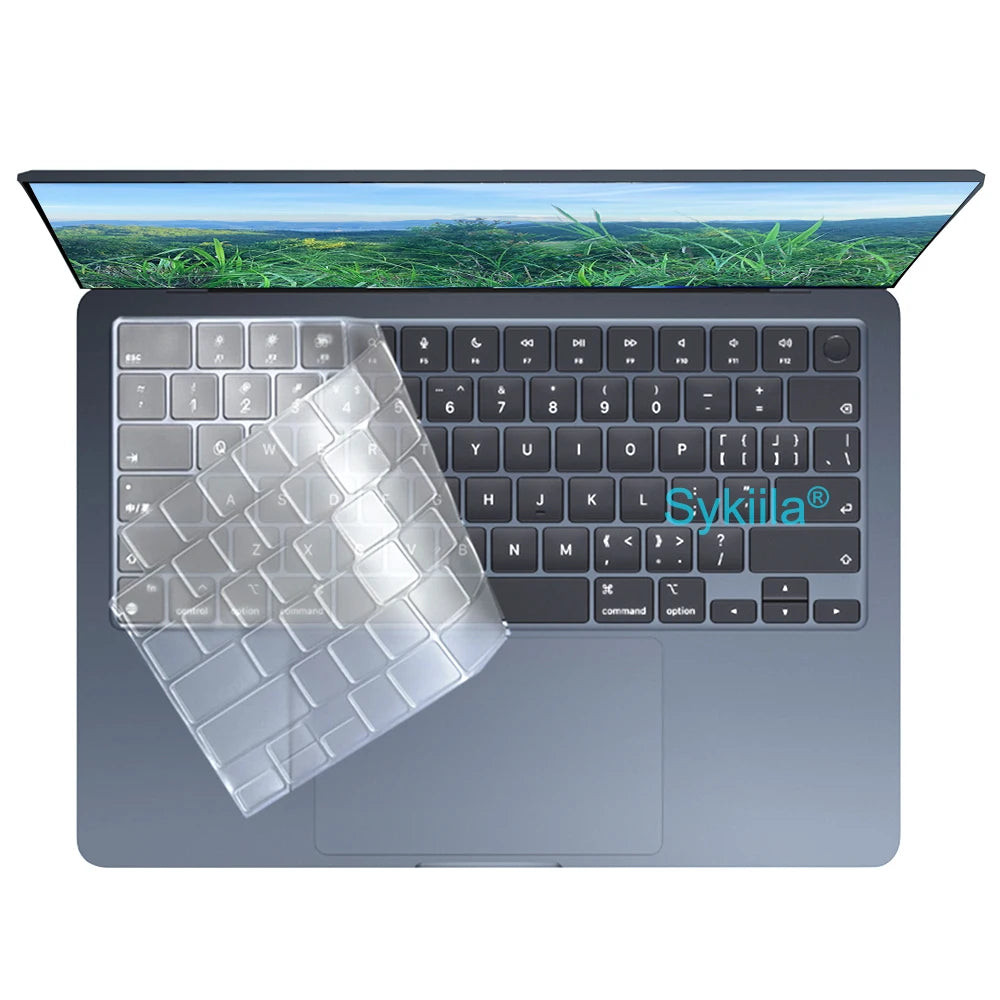 Keyboard Cover for Macbook Air 13 M5 M4 15 M3 11 Pro 13 14 M2 M1 Max Pro 16 15 12 Neo Silicone Protector Case Skin A3426 A3428