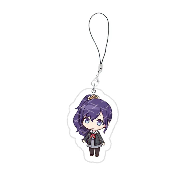 Anime Project Sekai Colorful Stage Mobile Phone Charms Acrylic PJSK Small Pendant Kusanagi Nene Len Rin Phone Chain Keychain