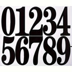 Digital stickers, mailbox stickers, and waterproof digital labels are used to mark house numbers and home office address numbers