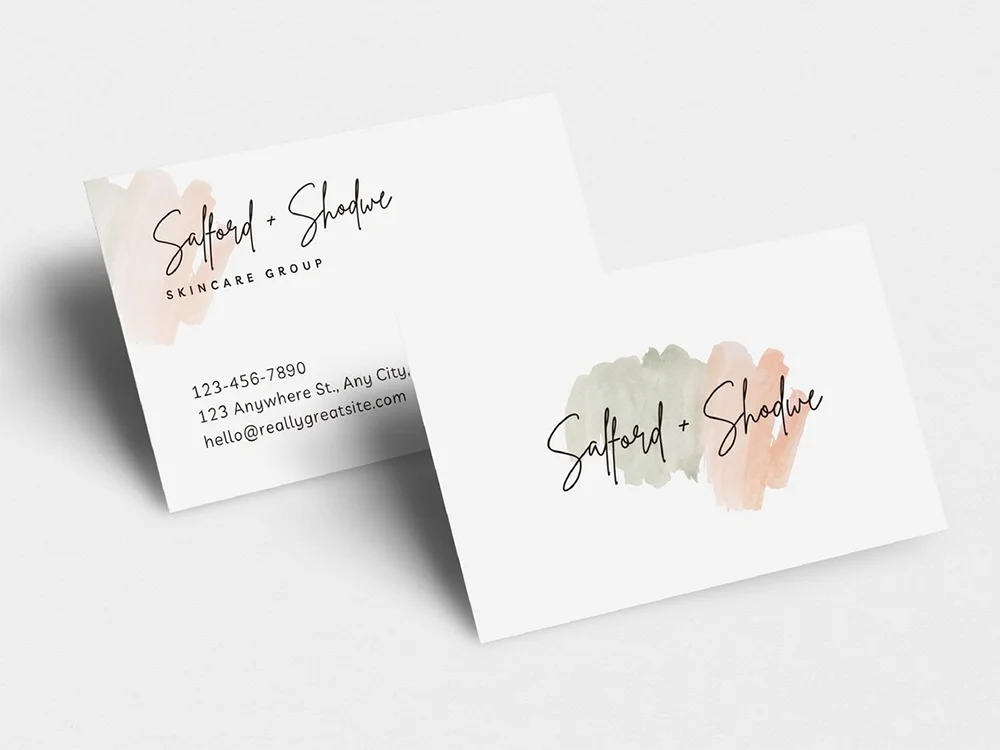 Custom Card Business Cards Thank You Personalized Logo Color Christmas Gift Greeting Postcards Wedding Invitations Double Side