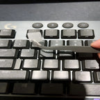 Matte Transparent Semi-Translucent, Suitable for Logitech G813, G913, G915X TKL Keyboard Stickers, Key Film, Anti-Oil