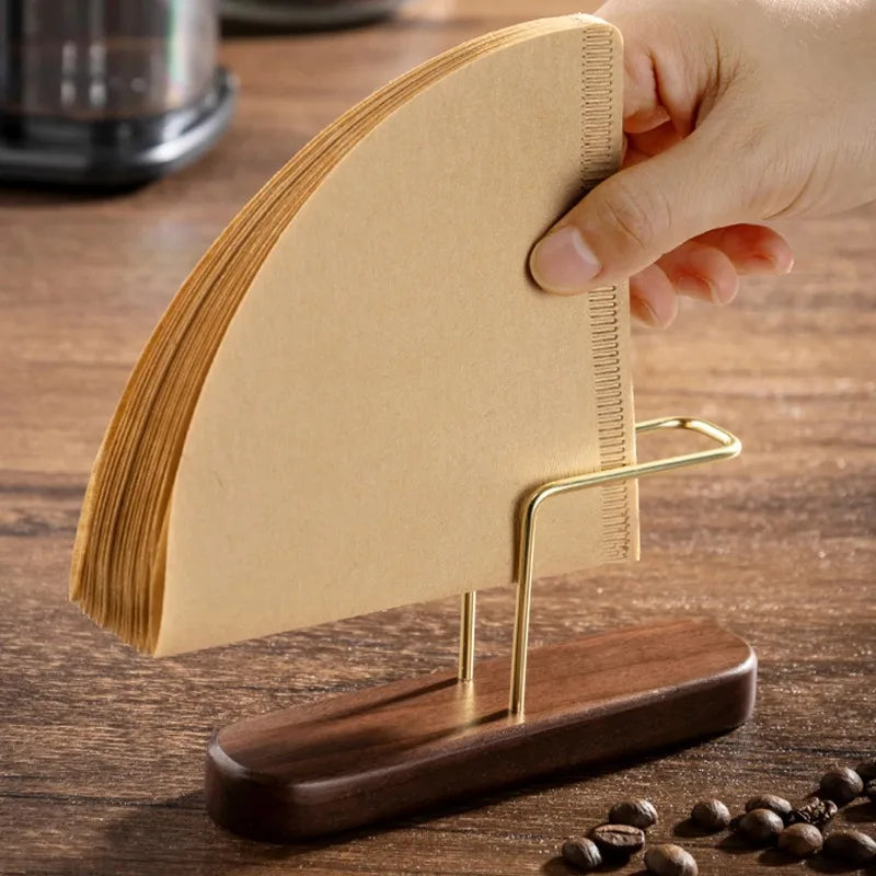 Coffee Filter Paper Holder for Baristas and Home Use Stylish Design Keeps Filters Organized and Accessible
