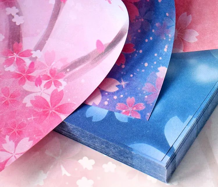 400Sheets Origami Paper Craft Folding Lucky Wish Paper Crane Craft Double Sided Folding Lucky Wish Paper DIY Color Scrapbooking