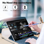 Portable Professional 3-in-1 Stylus Pen High Sensitivity Metal Touch Screen Pen No Bluetooth Universal Capacitive Touch Pencil