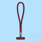 Universal Adjustable Mobile Phone Lanyard Short Wrist Strap with Self-locking Anti-drop Design Durable Polyester Phone Strap