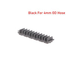 4/6/8/10/12mm Nylon Pneumatic Tube Air Hose Fixing Clamp 6 Way Water Pipe Holder Gas Compressor Tubing Diversion Flow Clip