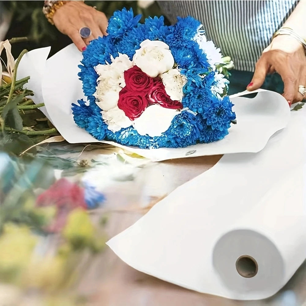 White Drawing Paper Roll 10m Art Paper Roll 44CM X 10M Painting Sketching Paper for Easel Paper, Bulletin Board Paper Gift  Wrap