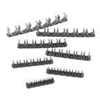 4/6/8/10/12mm Nylon Pneumatic Tube Air Hose Fixing Clamp 6 Way Water Pipe Holder Gas Compressor Tubing Diversion Flow Clip