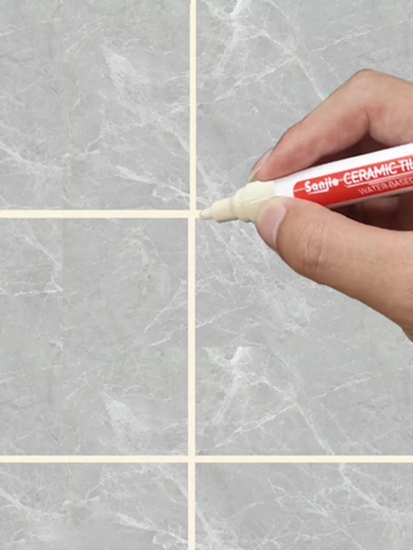 1/5/10PC  Waterproof Marker Pen Wall Seam Repair Tiles Grout Markers Pens Floor Bathroom Decontamination Paint Brush Tools