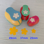 49mm 37mm 2.5cm 1.6cm Sakura Petal Craft Hole Punch Scrapbooking School Paper Puncher EVA Cutting Tool Child DIY Cutter