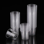 50Pcs 30ML Disposable Mini Clear Plastic Dessert Cup For Outdoor Picnic Birthday Party Jelly Salad Cup Kitchen Tableware Tasting