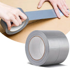 Waterproof Strong Adhesive Tape Length 16.4/32.81/65.62ft Silver Duct Tape Heavy Duct for Packing Sealing Moving Lable