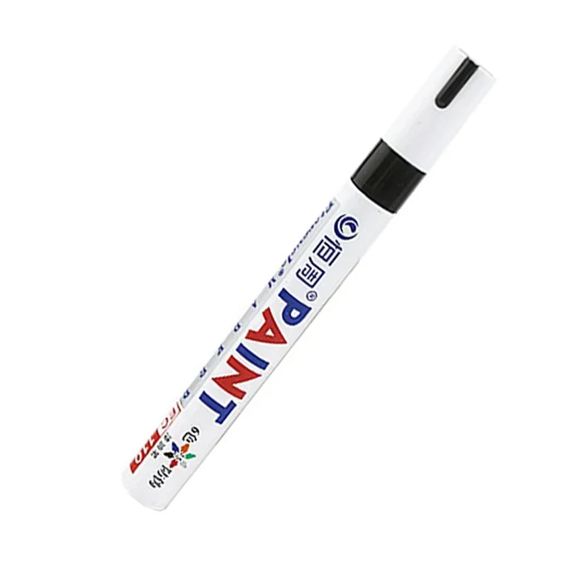 1/3/6/12 Colors Permanent Paint Marker White/Gold/silver Markers for Car Tire Tread Rubber Fabric Paint Metal Paint Marker Pens