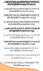 200Pcs Customize Waterproof First Name Sticker Personlized Tag Stickers Children Stationery Pencil Labels Decal for Kids School