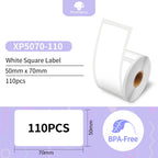 Phomemo Label Printer M110 Label Maker Barcode Label Printer for Address, Barcode, Clothing, Photo,Logo,Jewelry,Retail,Business