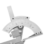 Allsome 320° Universal Protractor 0.02 Precision Goniometer Angle Measuring Finder Ruler Tool Woodworking Measuring Tool