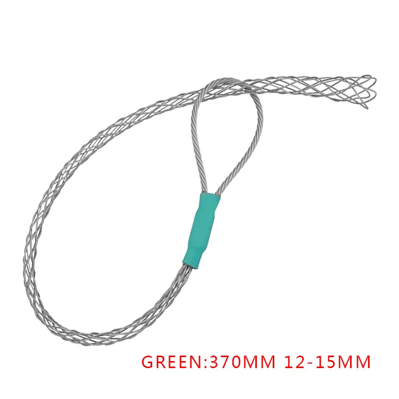 6 Colors Cable Puller Wire Grip Galvanizing Metal Cable Pulling Socks Mesh Puller Antislip Pipe Conduit Pull Net Cover 4-25mm