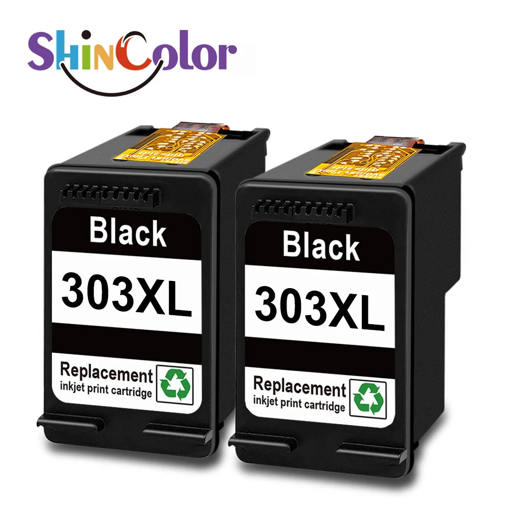 ShinColor for HP303 Xl 303xl Premium Color Inkjet Ink Cartridge For HP303 For HP ENVY Photo 6220 6230 6232 Printer
