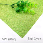 5Sheets 20*30cm Glitter Foam Paper Sparkles Paper for Children's Craft Activities DIY Cutters Handcraft Foam Paper Without Glue