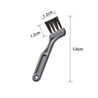 Small Multi-function Brush Razor Cleaning Brush Keyboard Dust Nylon Black Plastic Brush Computer Keyboard Dust Removal Tool