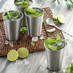 200/300/400/500ml Stainless Steel Beer Cups Household Office Metal Water Drinks Coffee Tumbler Tea Milk Mugs Kitchen Drinkware
